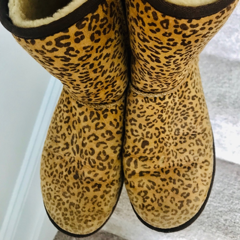 Ugg cheetah print boots